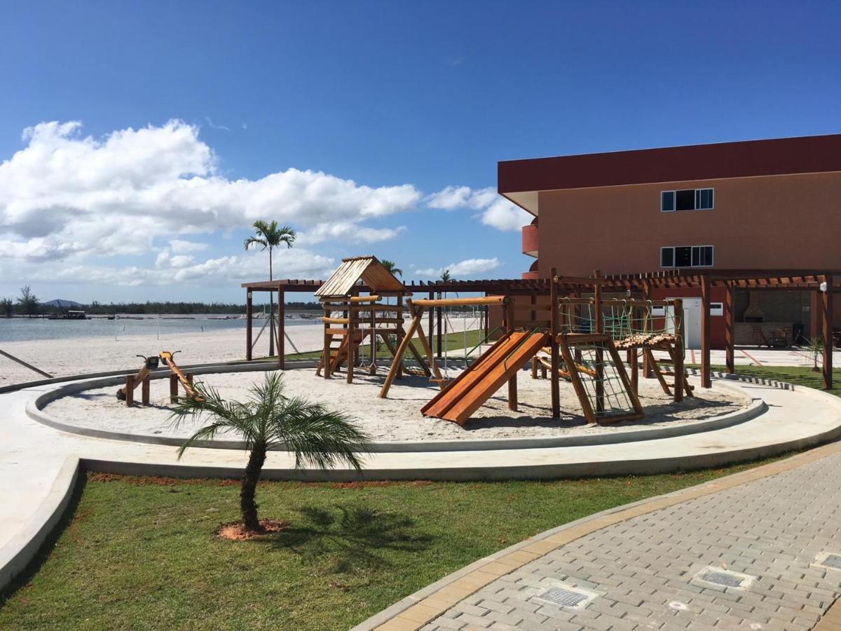 Flat Com Praia Privativa E Lazer Total Em Arraial Arraial do Cabo Eksteriør billede