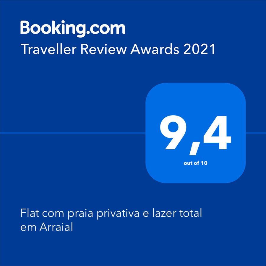 Flat Com Praia Privativa E Lazer Total Em Arraial Arraial do Cabo Eksteriør billede