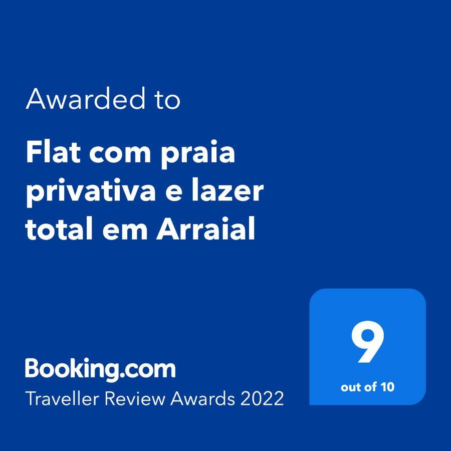 Flat Com Praia Privativa E Lazer Total Em Arraial Arraial do Cabo Eksteriør billede